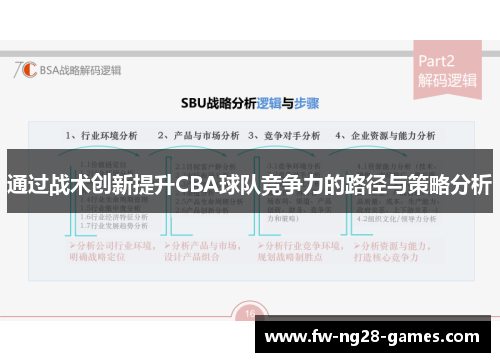 通过战术创新提升CBA球队竞争力的路径与策略分析