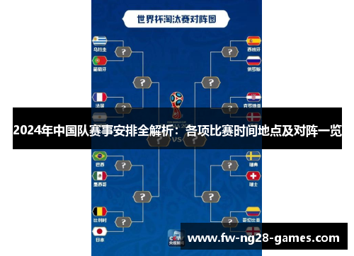 2024年中国队赛事安排全解析:各项比赛时间地点及对阵一览 2024年中国队赛事安排全解析:各项比赛时间地点及对阵一览